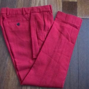 Classic red pants
